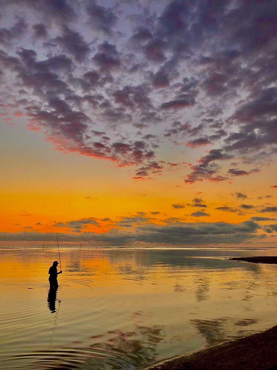 plage-hermitage-coucher-de-soleil